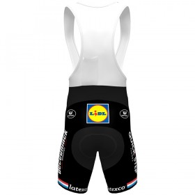 Tenue Cycliste et Cuissard à Bretelles 2020 Quick-Step Floors Championnats de Luxembourg N001